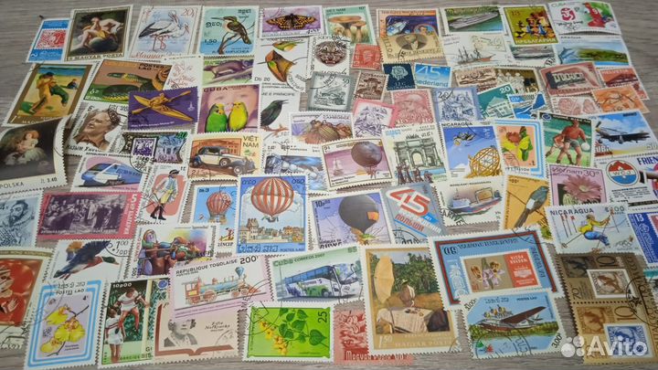 Набор марок и монет