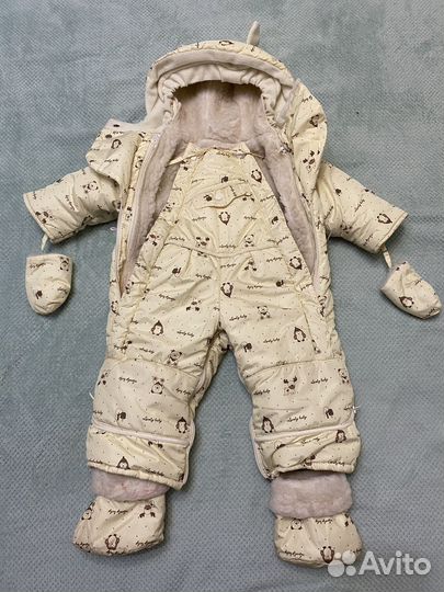 Зимний комбинезон для девочки