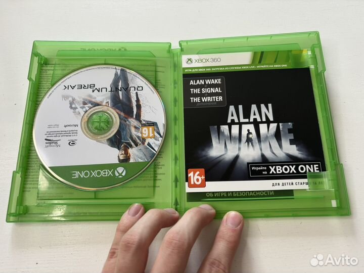 Quantum break xbox one диск