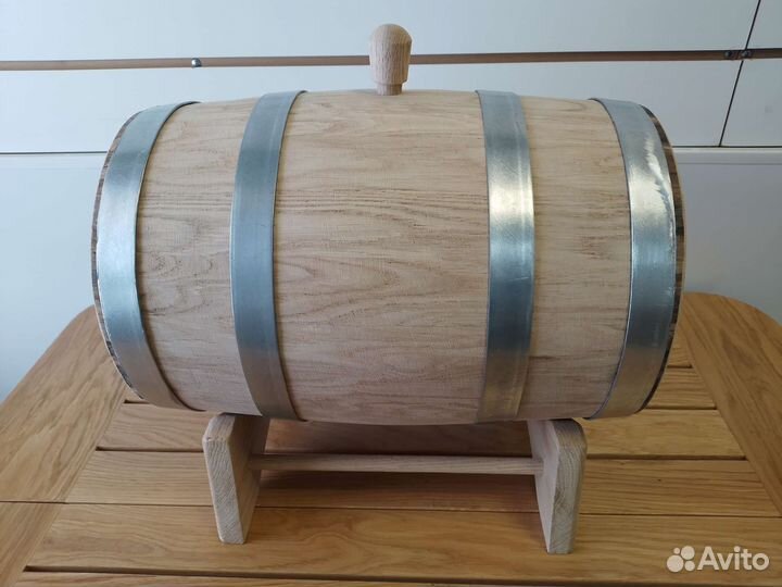 Бочка дубовая 10л средний обжиг
