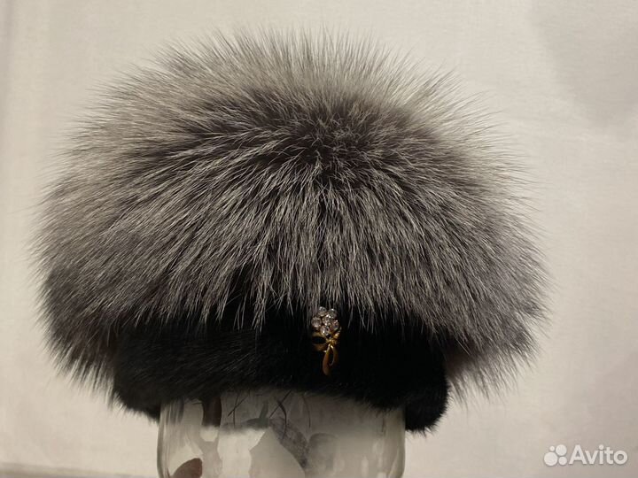 Шапка норковая новая