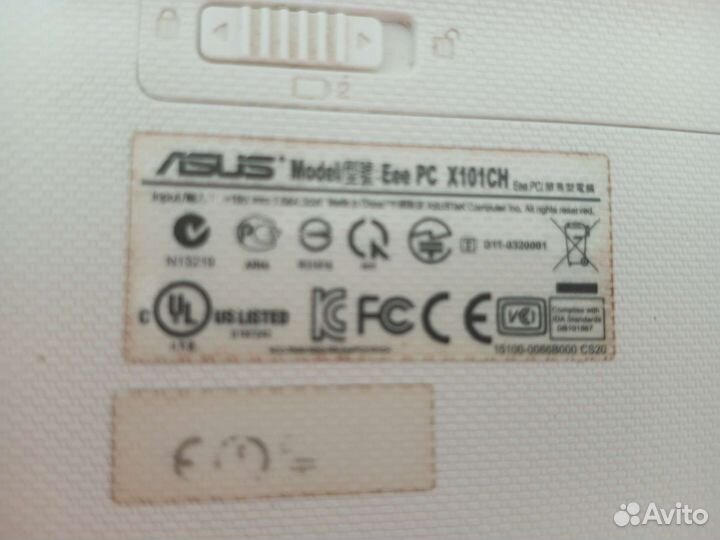 Ноутбук asus PC X101 CH