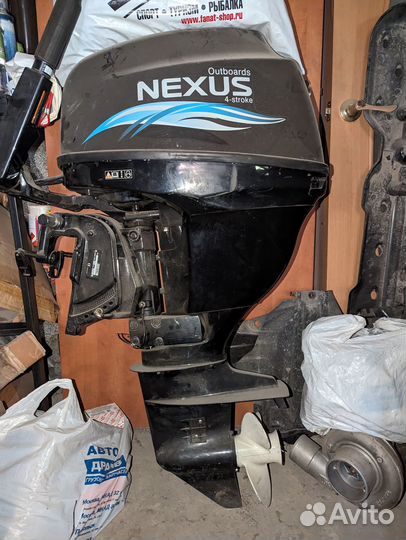 Лодочный мотор 25 л.с. 4х тактный