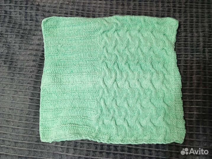 Подушечки вязаные