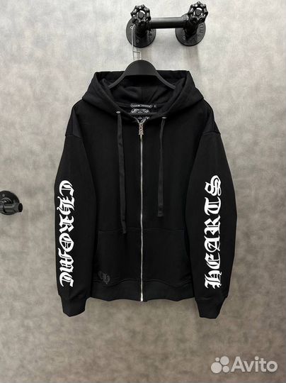 Зип худи Chrome Hearts (тренд 2025)