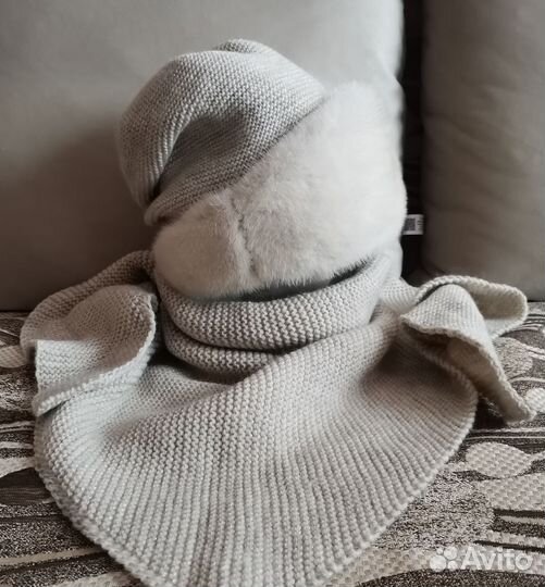 Шапка зимняя женская норковая