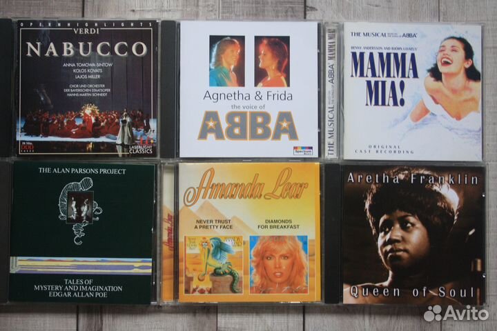 Зарубежная музыка на CD