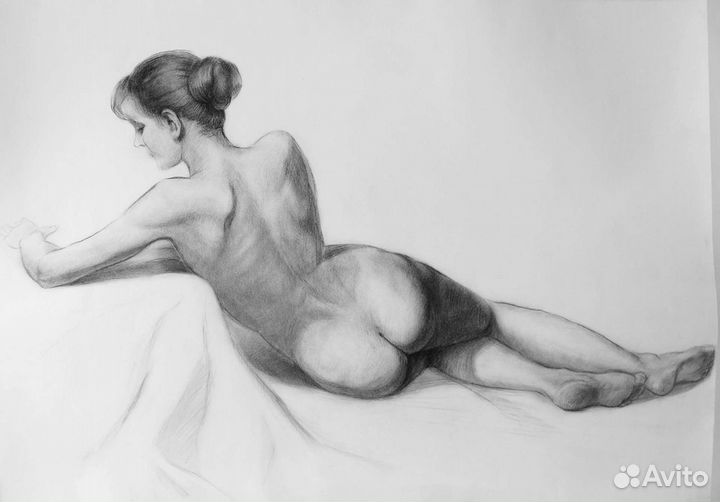 Обнаженная 2. Портрет ню