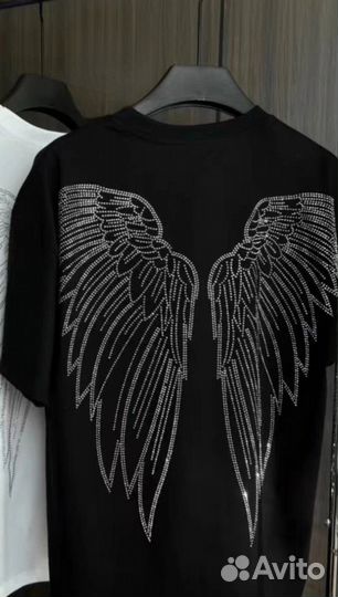 Футболка женская 48-54р,цвет чёрный, хб трикотаж