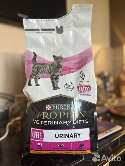 Сухой корм для кошек purina one urinary 1,5кг