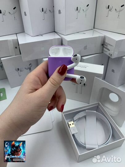 Беспроводные наушники AirPods2 lux