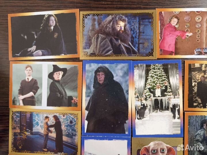 Наклейки и карточки Гарри Поттер панини