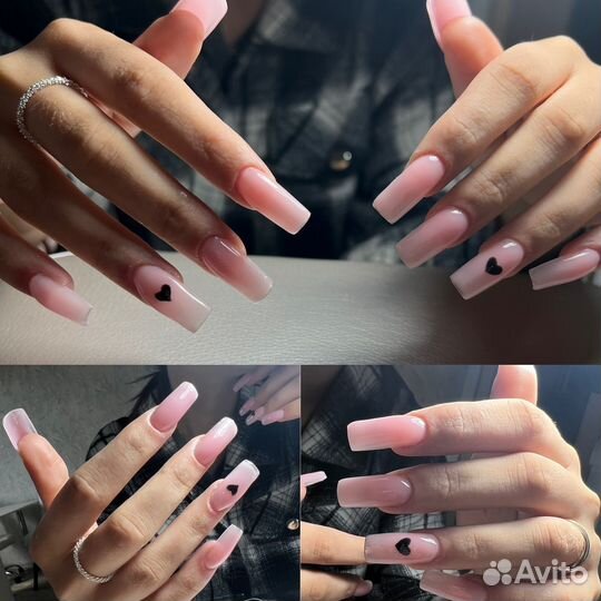 Наращивание ногтей/маникюр