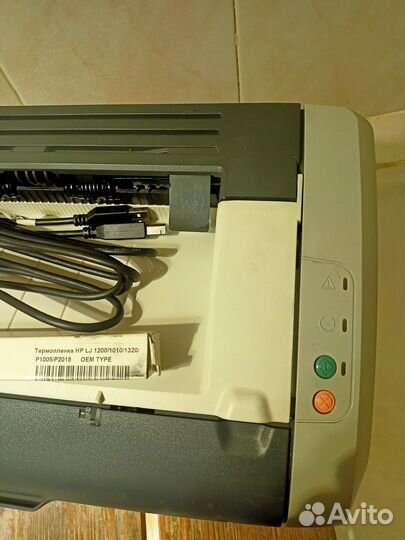 Принтер лазерный HP LJ-1010 USB неубиваемый