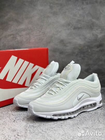 Кроссовки Nike air max 97 white