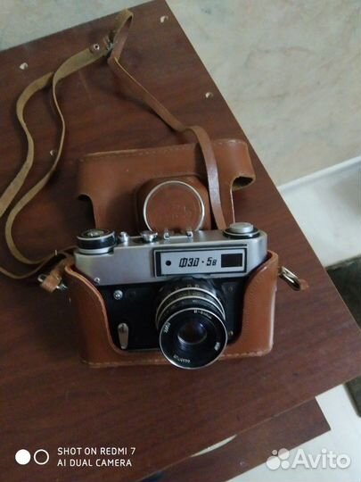 Плёночный фотоаппарат фэд 5В
