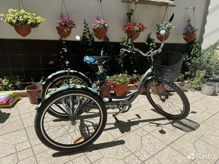 Велосипет взрослый трехколесный Stels