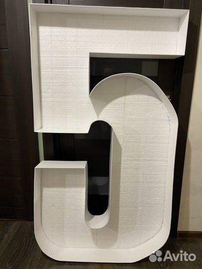 Объемные цифры для праздника, каркасы аэромазайки