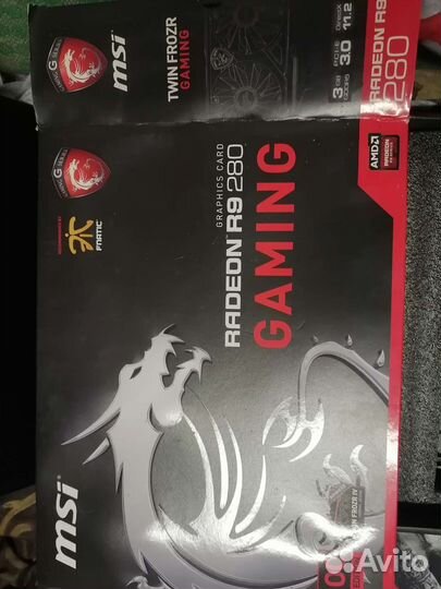 Radeon r9 280 gaming 3g msi