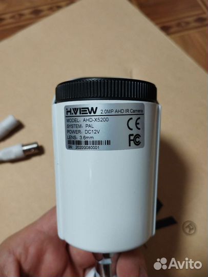 Комплект видеонаблюдения 4 камеры