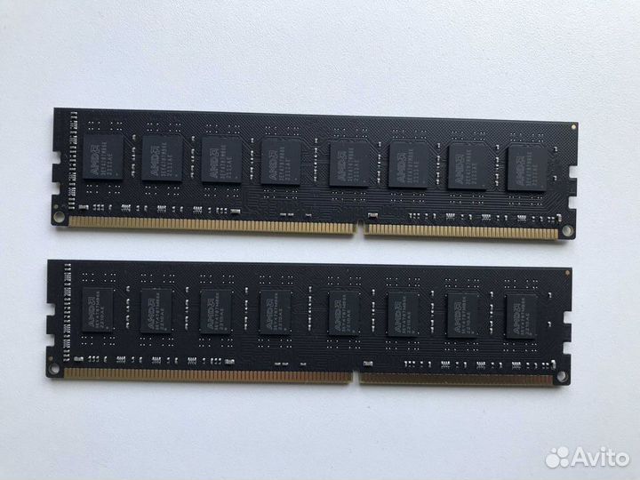 Оперативная память AMD 8Gb DDR3 1600MHz