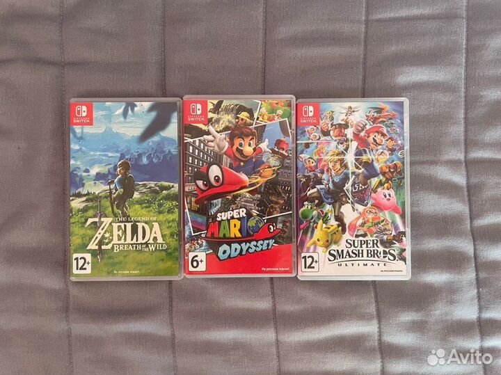 Картриджи для Nintendo Switch