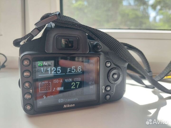 Зеркальный фотоаппарат nikon D3200