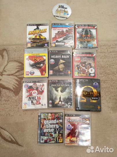 Игры диски для ps3