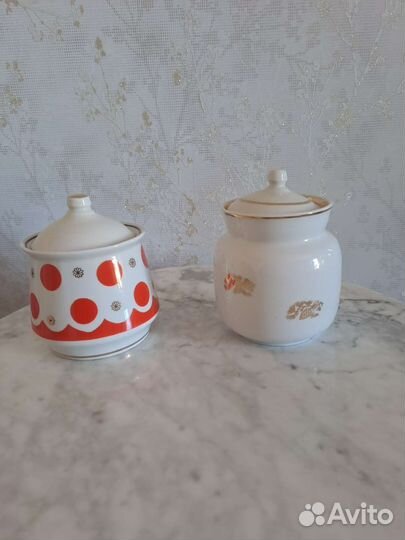 Сахарница, фарфор