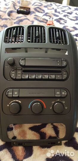 Блок кондиционера, с рамкой и магнитолой