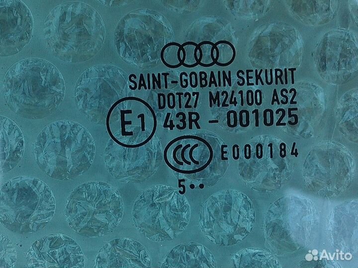 Ауди А4 (В7, В6) дверные стекла