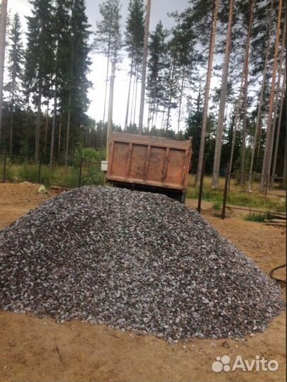 Щебень гранитный с доставкой