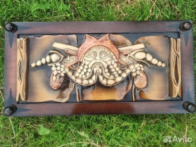 Нарды резные ручной работы 60 на 30см