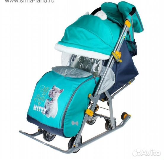 Коляска санки