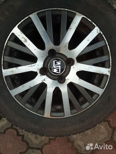 Литые диски r15 4x108