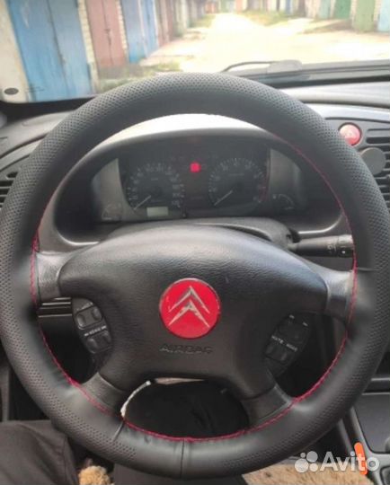 Оплетка на руль со шнуровкой