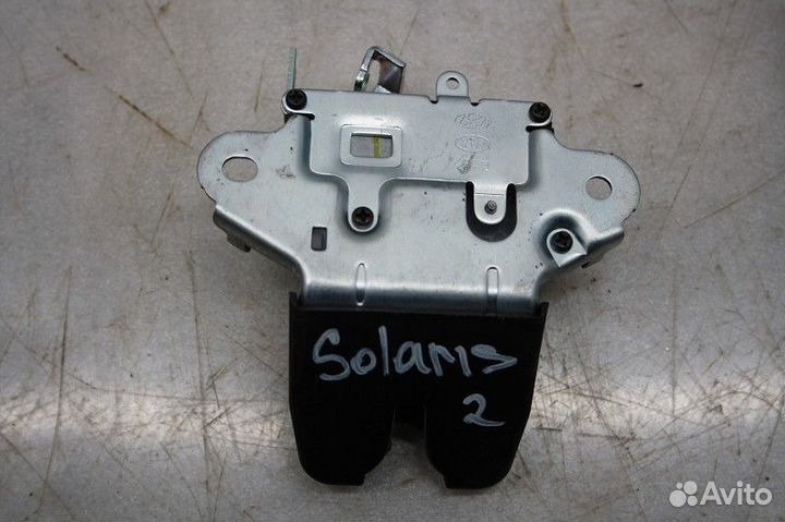 Замок багажника hyundai solaris 2017