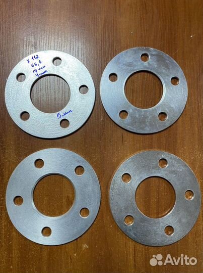 Проставки,шайбы для колес 5х112 66.6 5мм М14