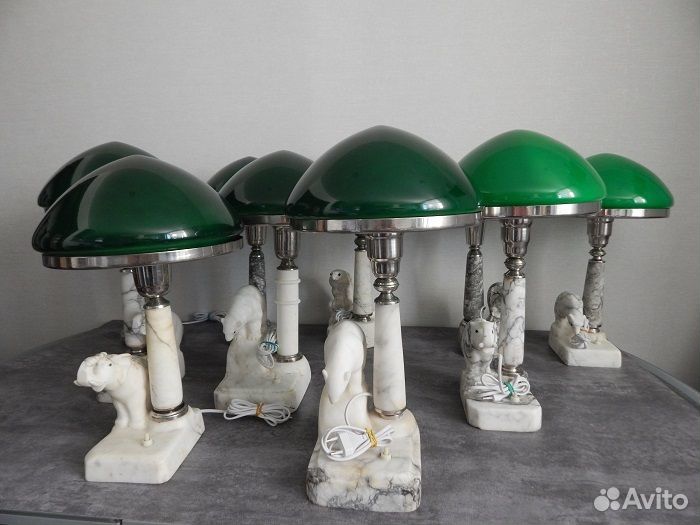 15 Ламп настольных из СССР