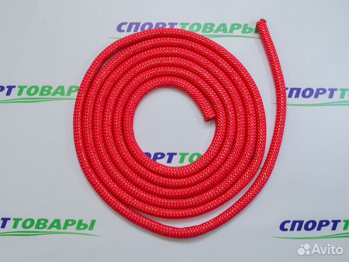 Скакалка для худ. гимнастики. С люрексом,3м