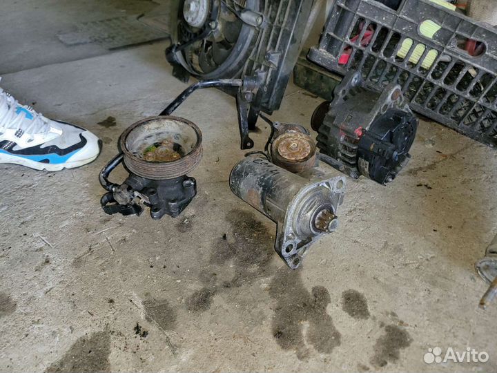 Генератор стартер на гольф 4 1.6