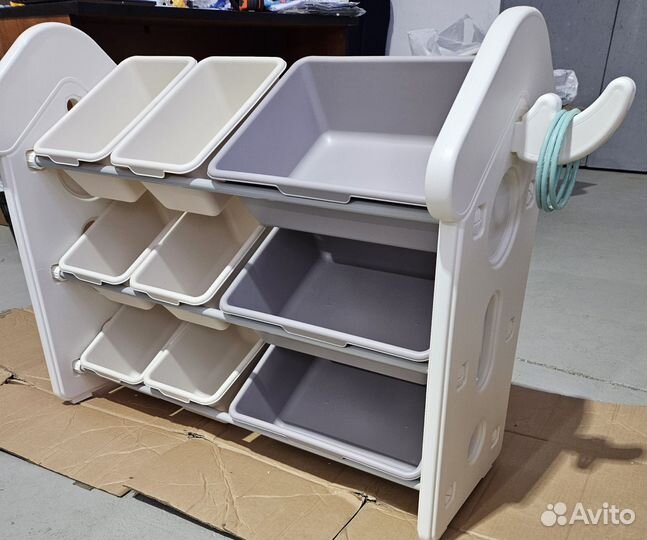 Стеллаж детский для книг и игрушек