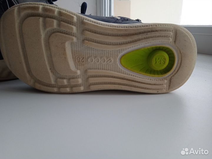 Ботинки демисезонные ecco 26