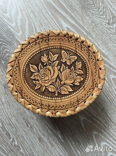 Шкатулка из бересты