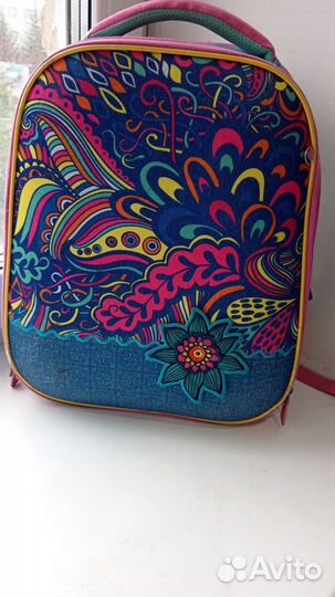 Рюкзак школьный для девочки бу