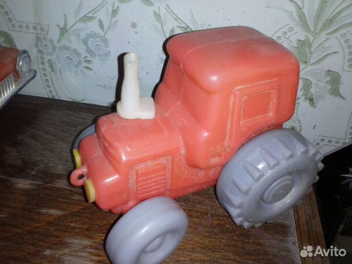 Трактор СССР пластик мягкий