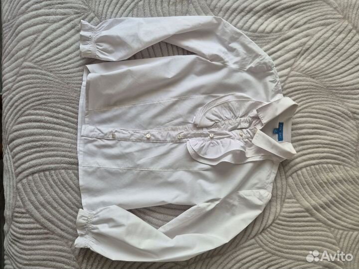 Блузки для девочки школьные