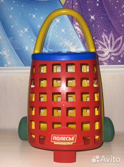 Тележка чемоданчик для игрушек