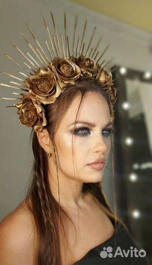 Корона лучи, тиара, диадема, ободок