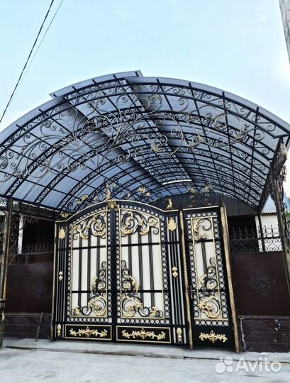 Кованые ворота